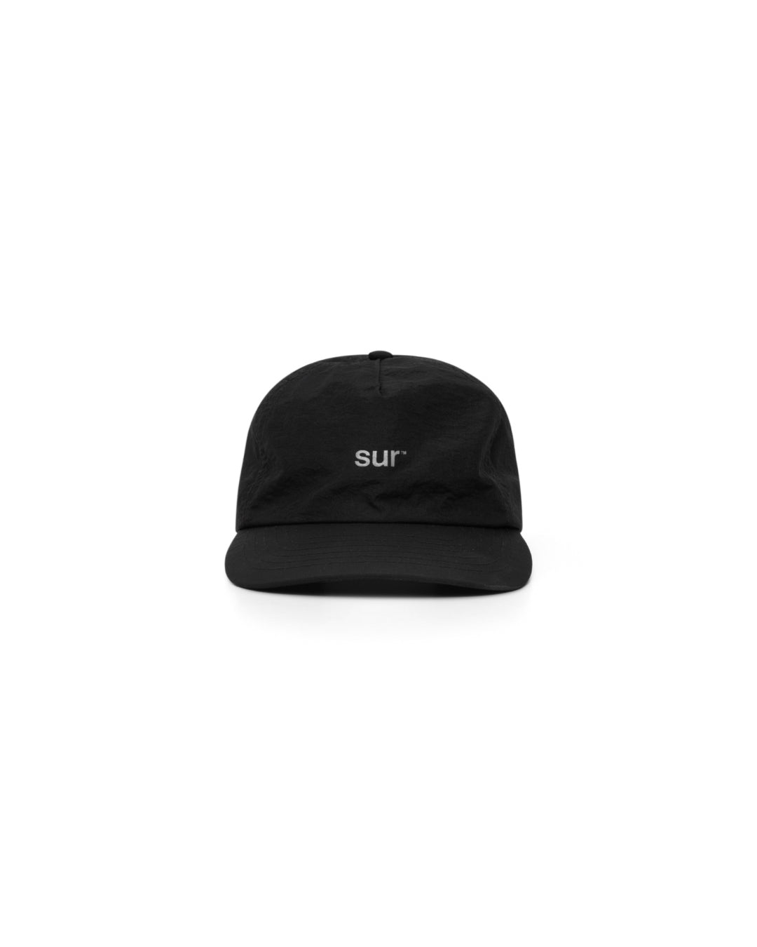 sur Black 5 Panel Training Cap
