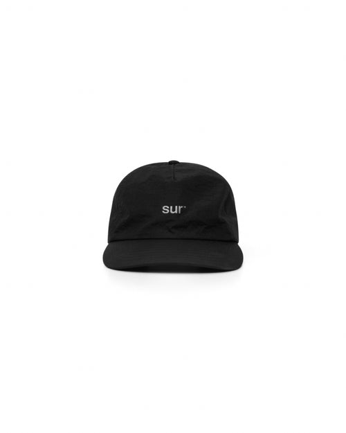 sur Black 5 Panel Training Cap